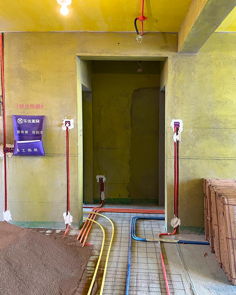 松石御景江山125㎡施工進行中