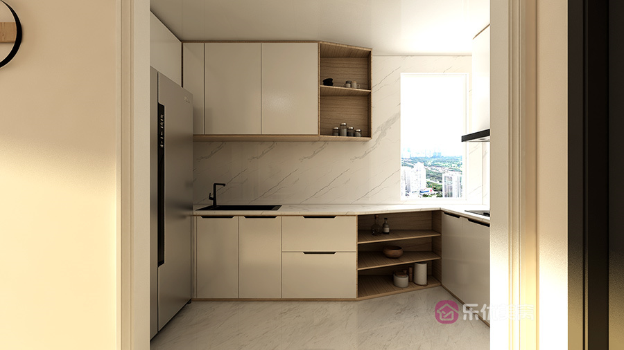 方興鳳凰臺105㎡現(xiàn)代簡約風格裝修效果圖