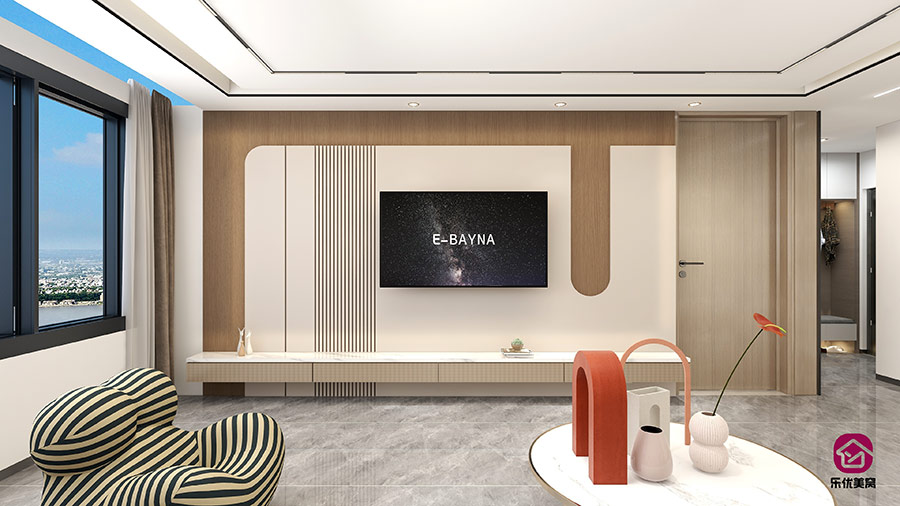 遠(yuǎn)洲大都匯170㎡現(xiàn)代簡(jiǎn)約風(fēng)格裝修效果圖