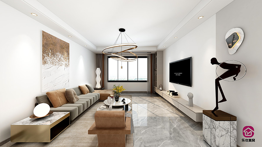 錦尚國際·錦天下153㎡現(xiàn)代簡約風(fēng)格裝修效果圖