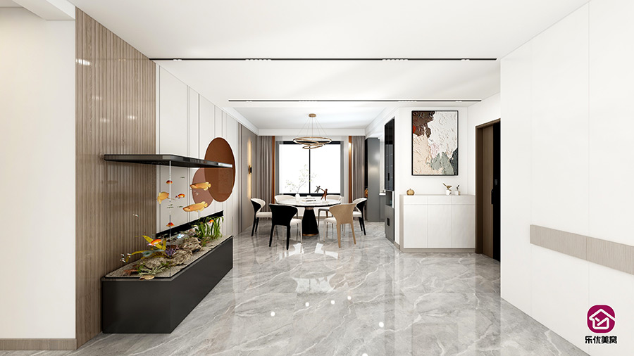 錦尚國際·錦天下153㎡現(xiàn)代簡約風(fēng)格裝修效果圖