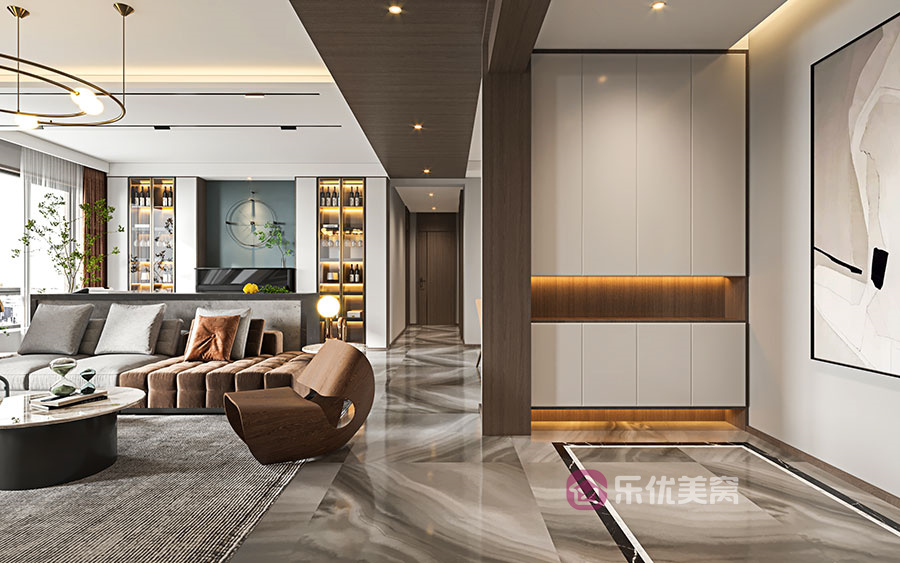 中海河山郡171㎡現(xiàn)代簡(jiǎn)約風(fēng)格裝修效果圖