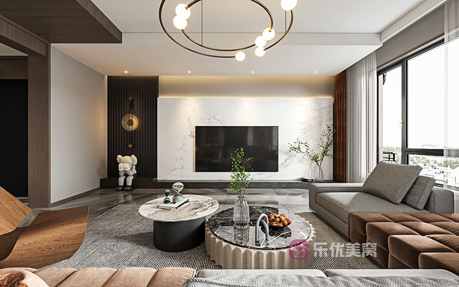 中海河山郡171㎡現(xiàn)代簡(jiǎn)約風(fēng)格裝修效果圖