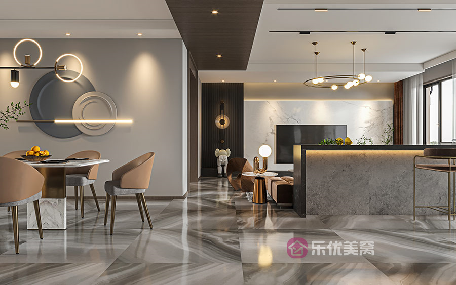 中海河山郡171㎡現(xiàn)代簡(jiǎn)約風(fēng)格裝修效果圖