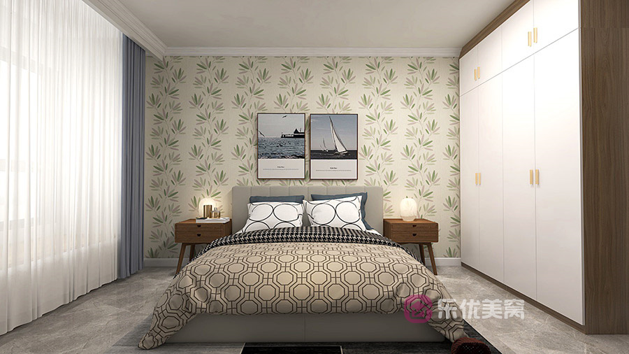 方興鳳凰臺117㎡現(xiàn)代簡約風格裝修效果圖