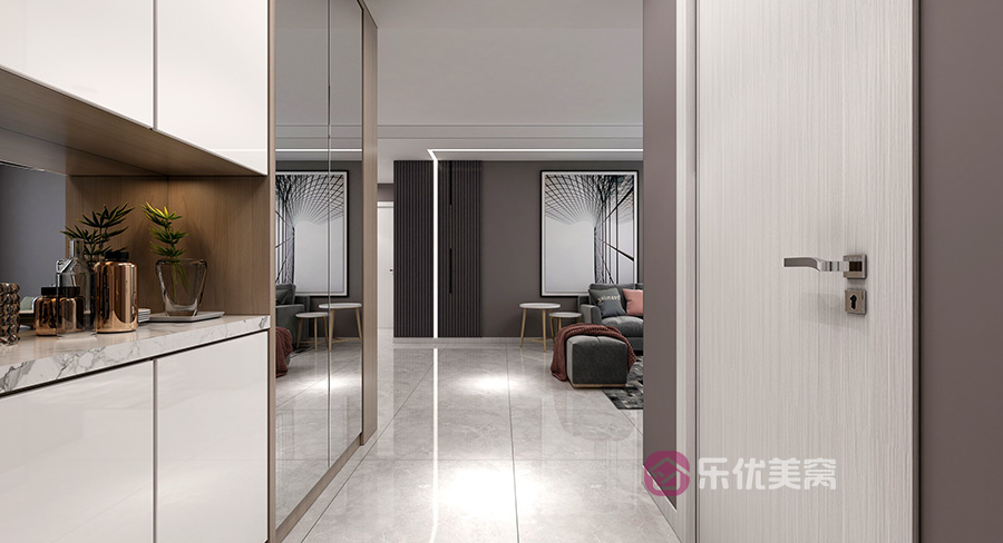 方興鳳凰臺117㎡現(xiàn)代簡約風格裝修效果圖