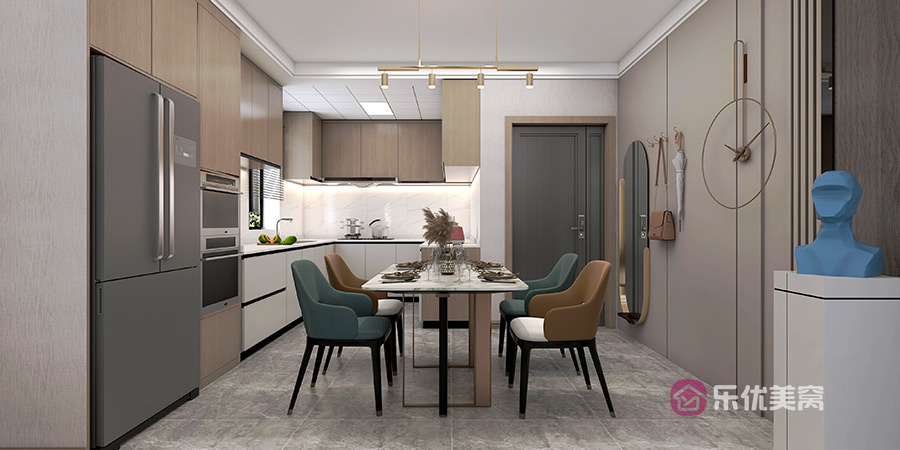 中冶德賢公館85㎡現(xiàn)代輕奢風(fēng)格裝修效果圖