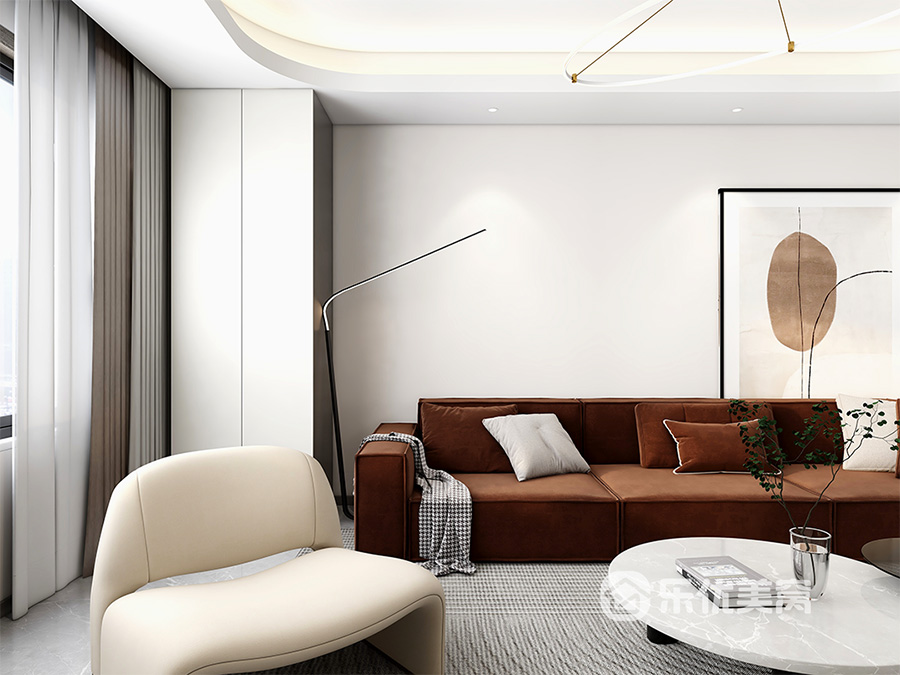 遠(yuǎn)洲大都匯142㎡現(xiàn)代簡約風(fēng)格裝修效果圖