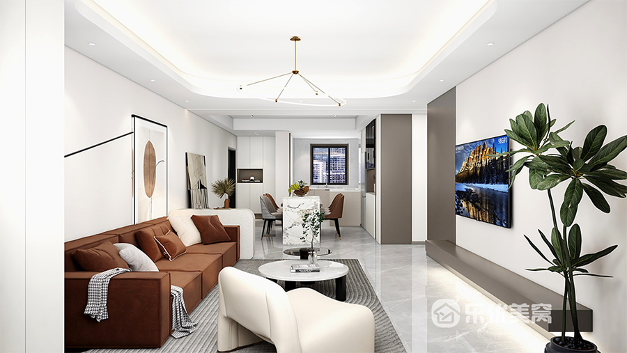 遠(yuǎn)洲大都匯142㎡現(xiàn)代簡約風(fēng)格裝修效果圖