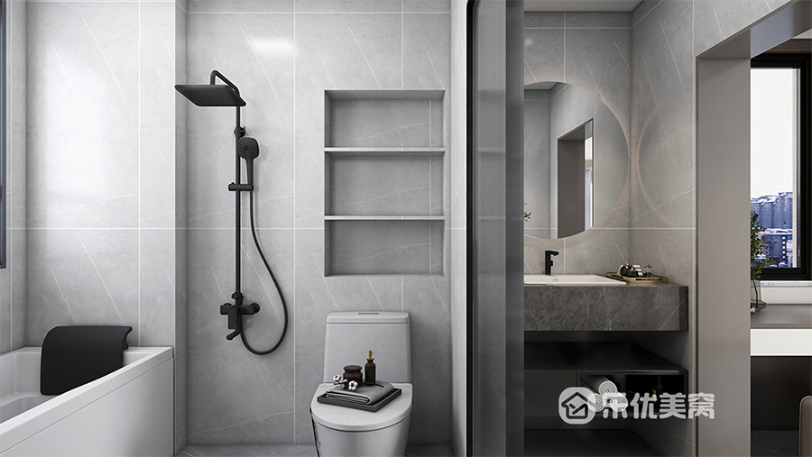 遠(yuǎn)洲大都匯142㎡現(xiàn)代簡約風(fēng)格裝修效果圖