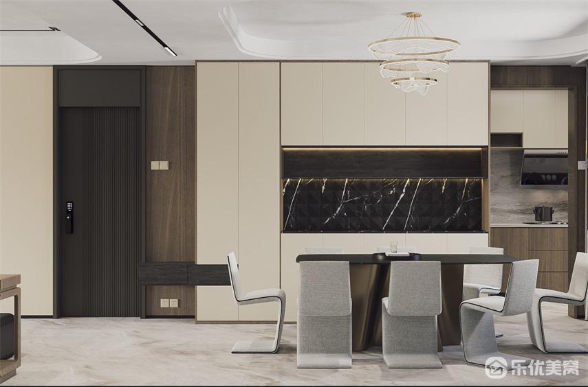 包頭景晟開元整裝案例，淡雅舒適空間明亮！