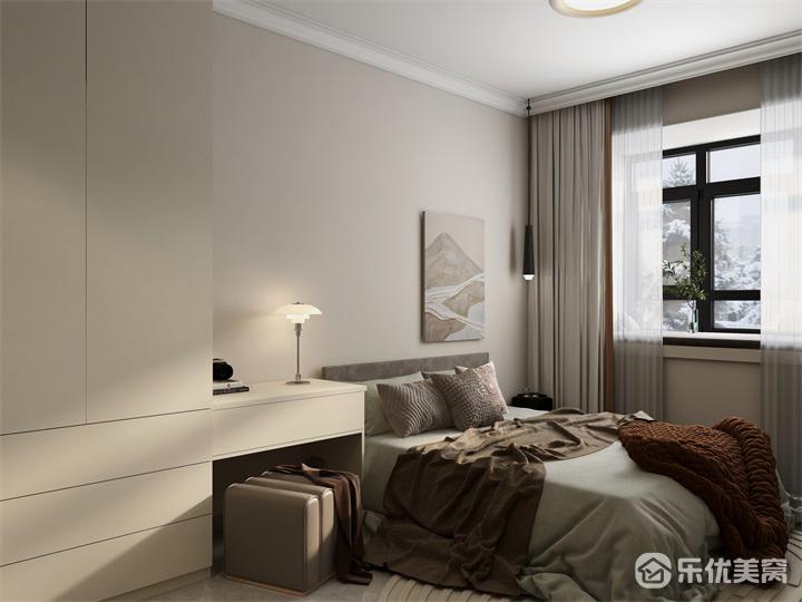 包頭東方一號院整裝案例，全屋現代風空間明亮！