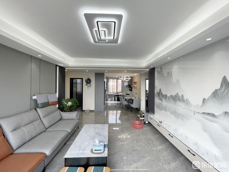 包頭松石御景江山案例，全屋整裝完工實(shí)景！