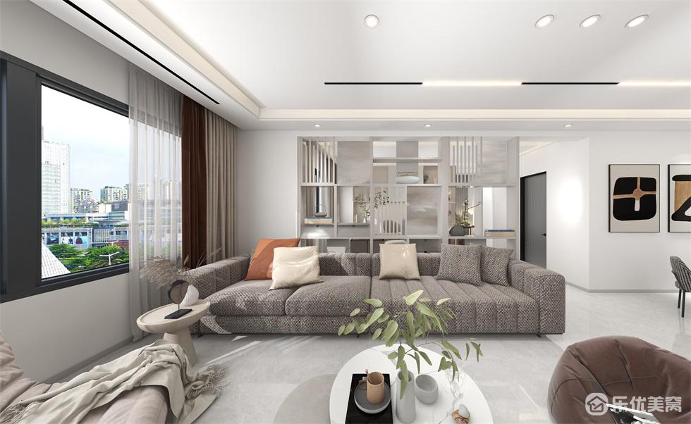 遠(yuǎn)洲大都匯整裝案例，118平全屋現(xiàn)代風(fēng)！