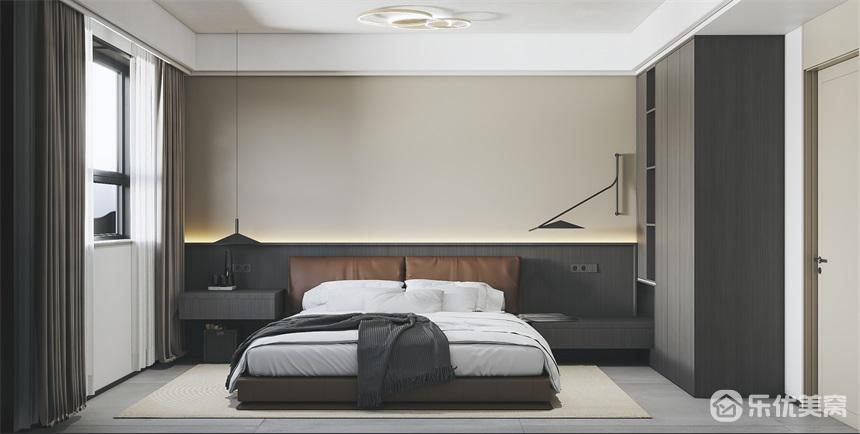 包頭禧瑞都整裝案例，全屋124平，現(xiàn)代風(fēng)打造酒店式居家！