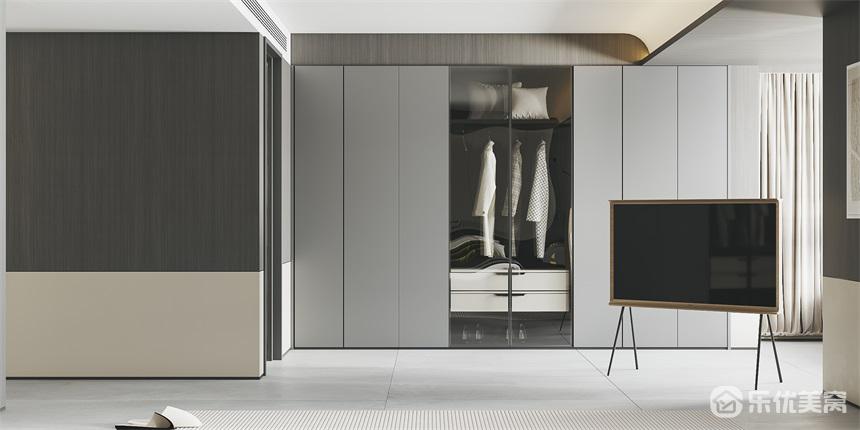 包頭禧瑞都整裝案例，全屋124平，現(xiàn)代風(fēng)打造酒店式居家！