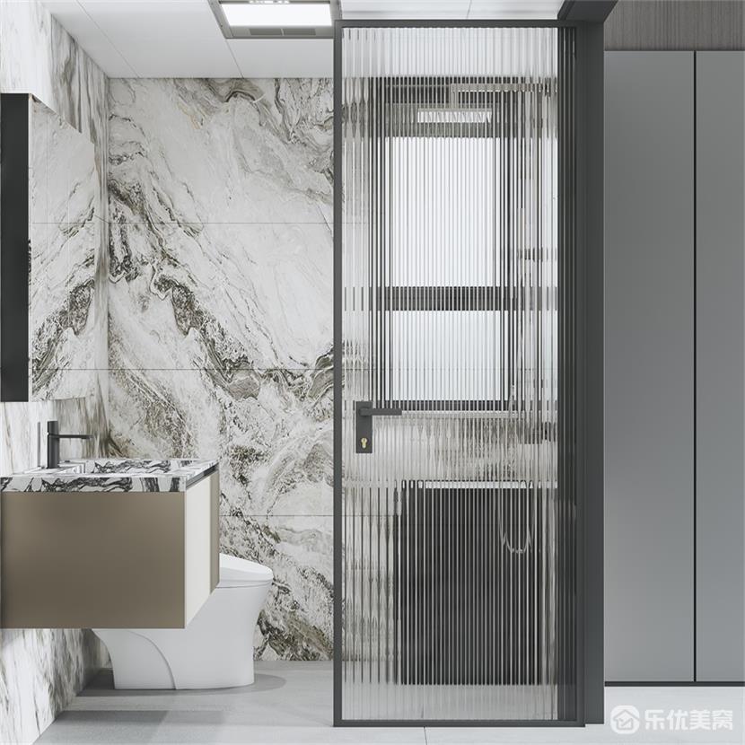 包頭禧瑞都整裝案例，全屋124平，現(xiàn)代風(fēng)打造酒店式居家！