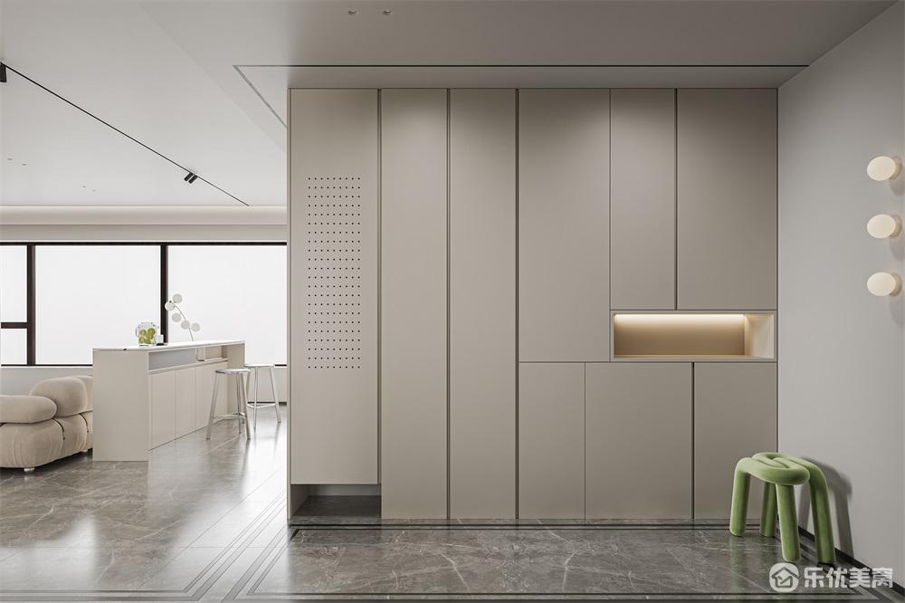 包頭中海河山郡整裝案例，純凈空間格調(diào)居家！