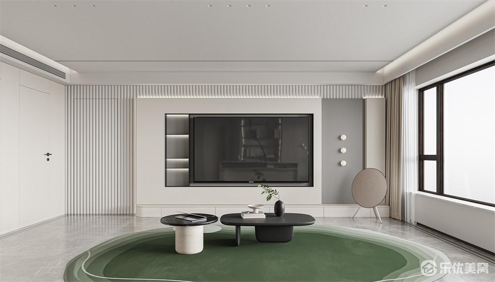 包頭中海河山郡整裝案例，純凈空間格調(diào)居家！