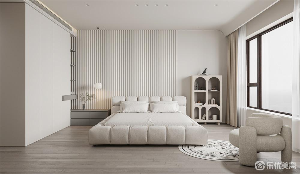 包頭中海河山郡整裝案例，純凈空間格調(diào)居家！