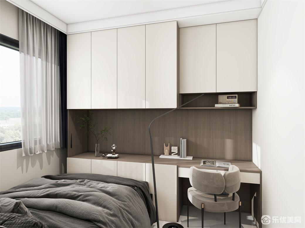 92平現(xiàn)代整裝全屋整潔，門洞太有個(gè)性了！