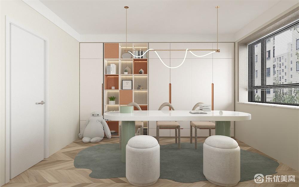 106平現(xiàn)代奶油風(fēng)，治愈空間溫馨居家！