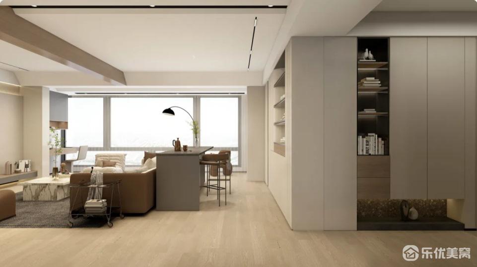 140平全屋整裝，現(xiàn)代風(fēng)簡約居家，舒適精致！