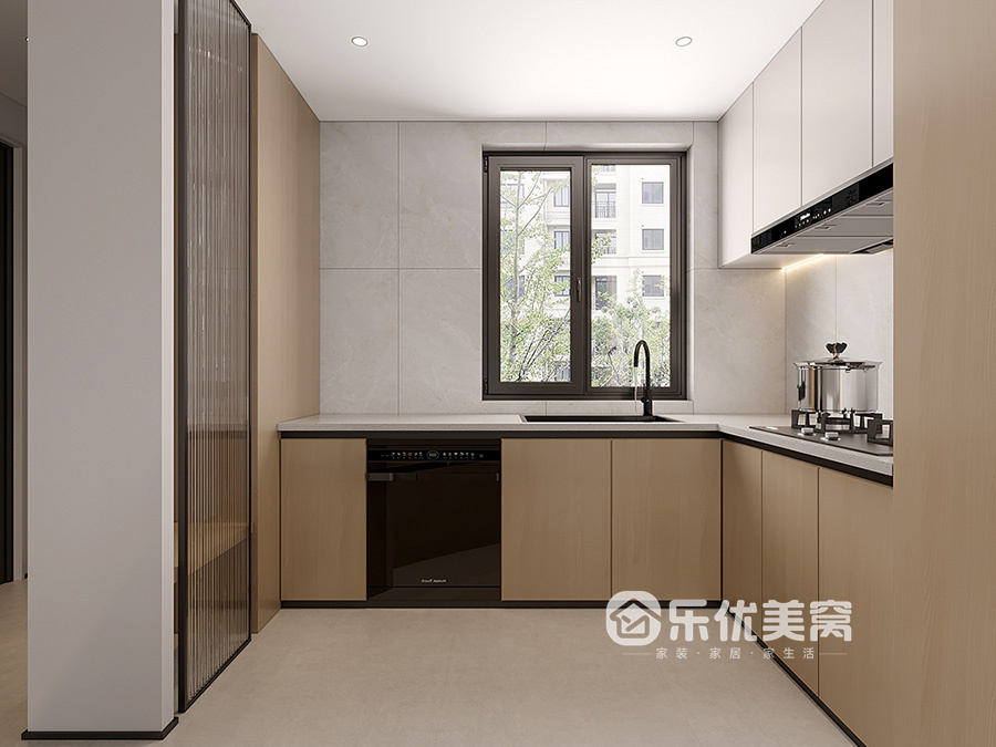 遠洲大都匯140平現(xiàn)代簡約風格裝修效果圖