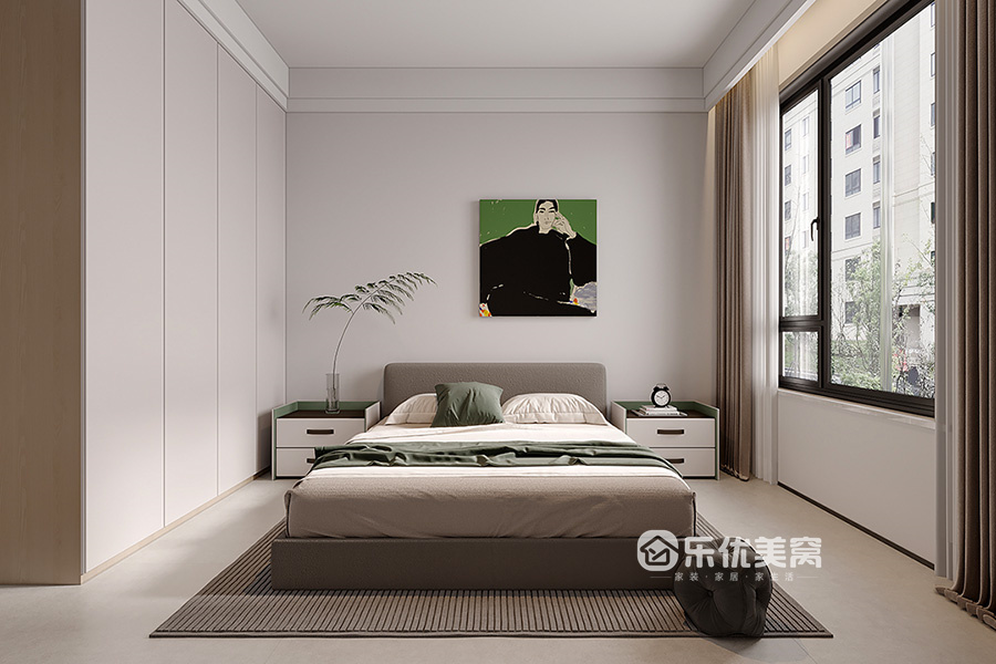 遠洲大都匯140平現(xiàn)代簡約風格裝修效果圖