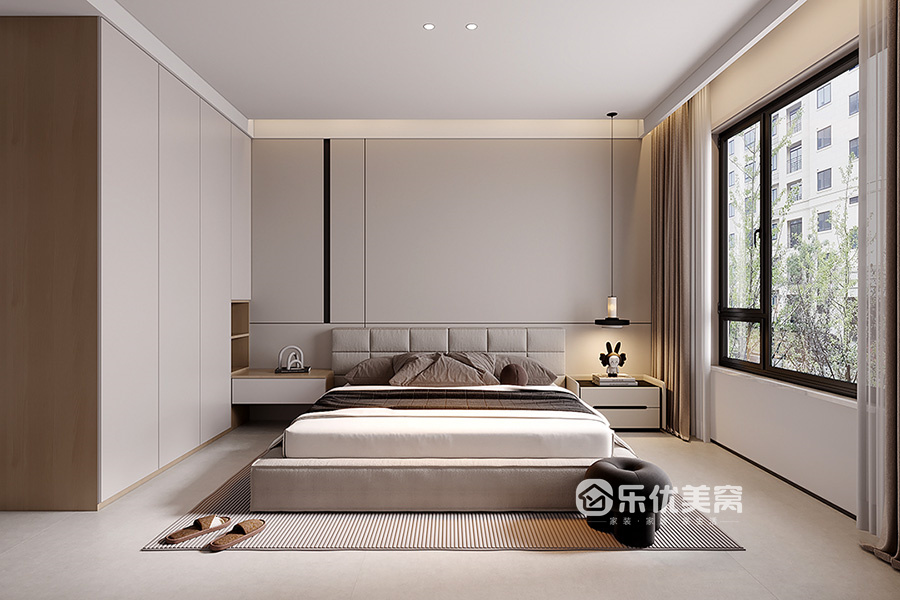 遠洲大都匯140平現(xiàn)代簡約風格裝修效果圖