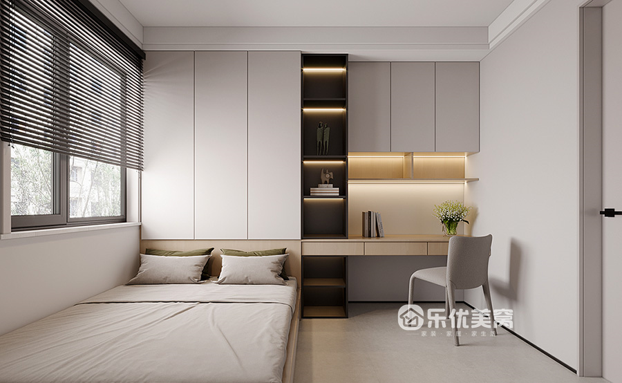 遠洲大都匯140平現(xiàn)代簡約風格裝修效果圖