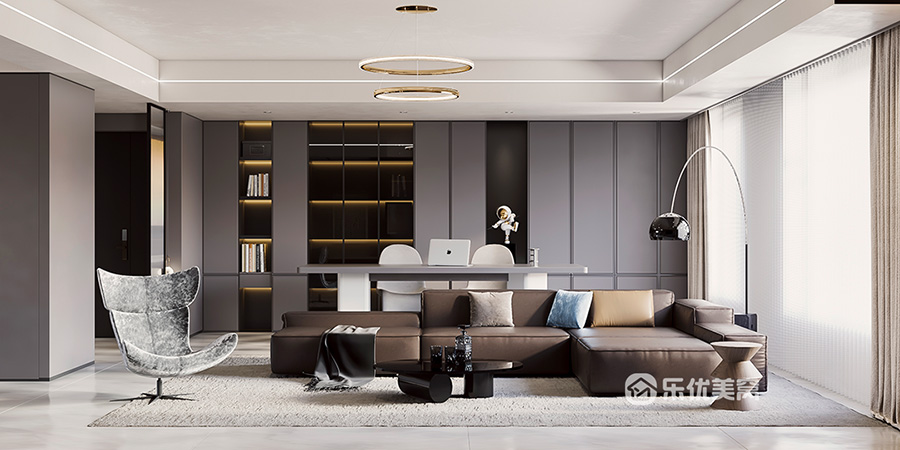 中海河山郡170平通透寬敞現(xiàn)代風(fēng)，大平層既視感！