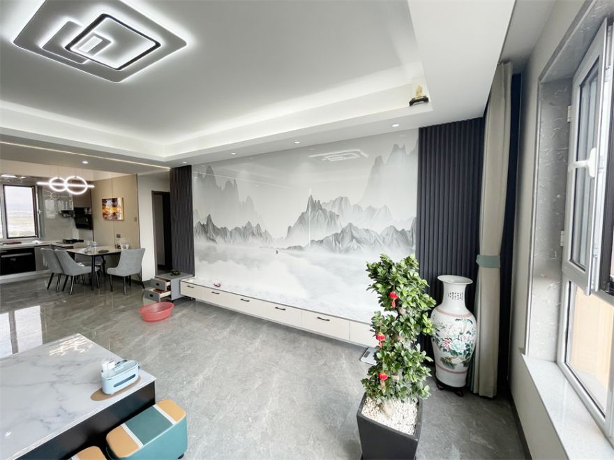 包頭松石御景江山案例，全屋整裝完工實(shí)景！