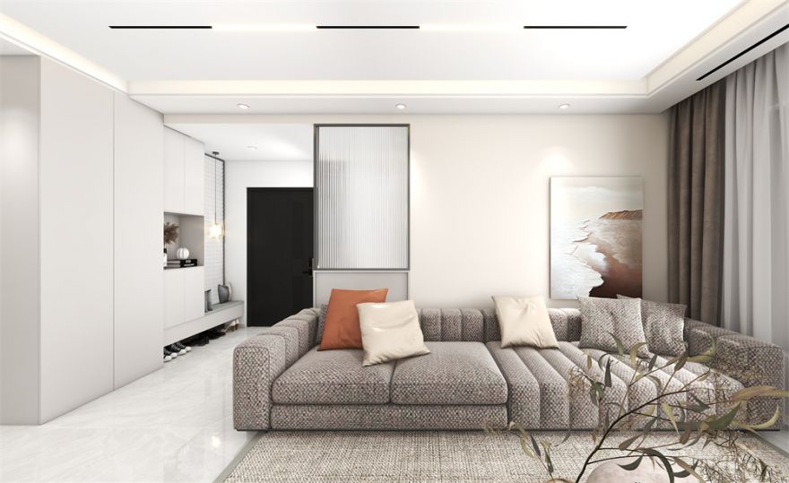 包頭方興鳳凰臺(tái)整裝案例，現(xiàn)代簡(jiǎn)約打造居家格調(diào)！
