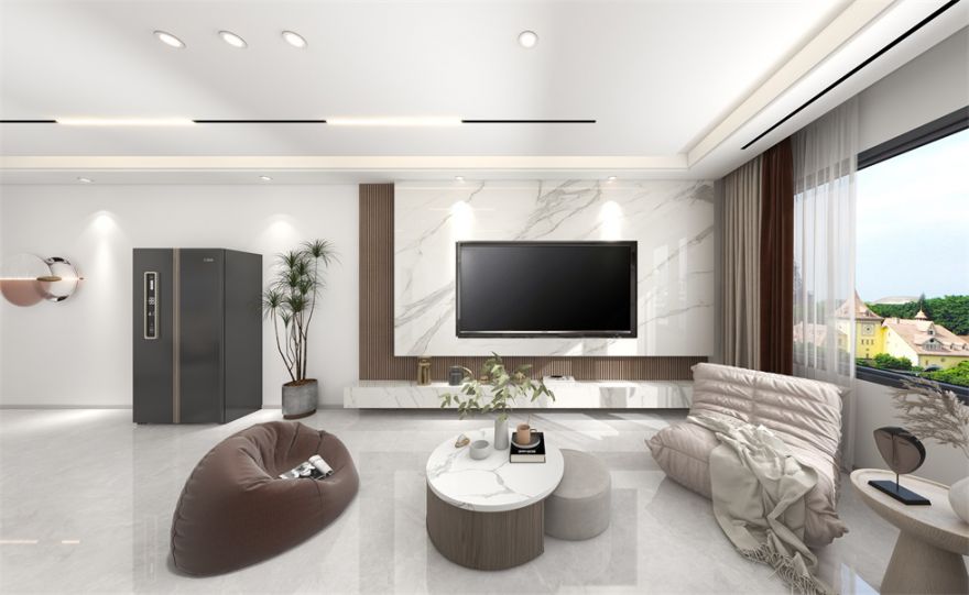 遠洲大都匯整裝案例，118平全屋現(xiàn)代風！