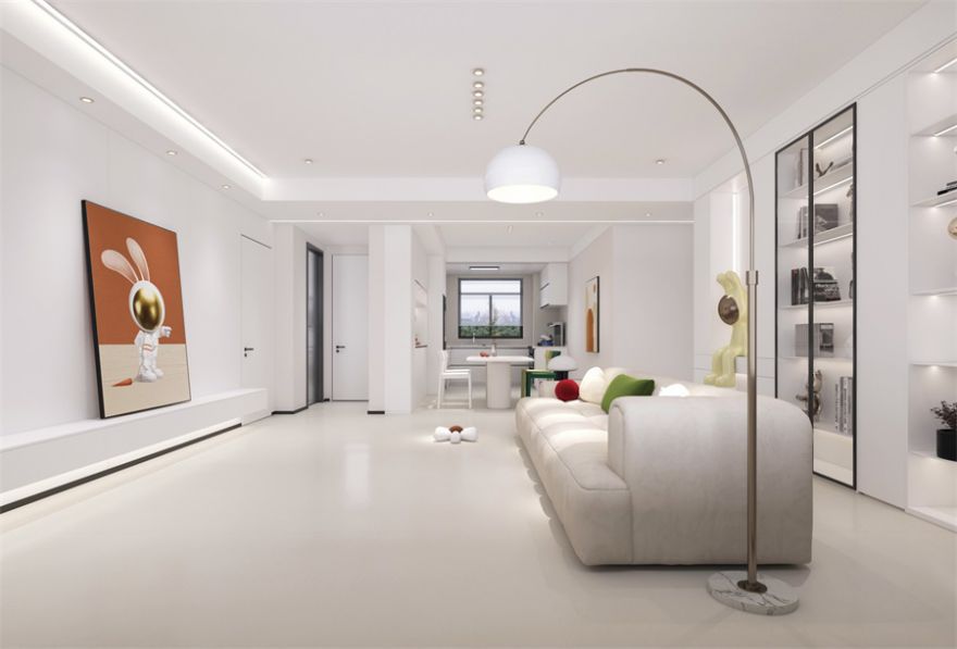 包頭中實紫宸書院整裝案例，全屋明亮空間一眼愛上！